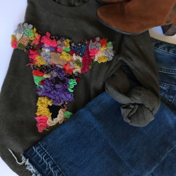 Free People Cropped Flare Jeans - Picture 4 of 4